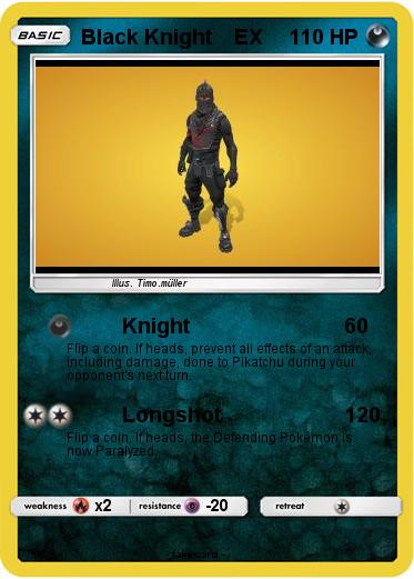 Pokemon Black Knight    EX