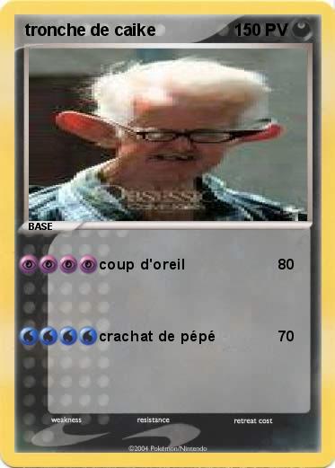 Pokemon tronche de caike