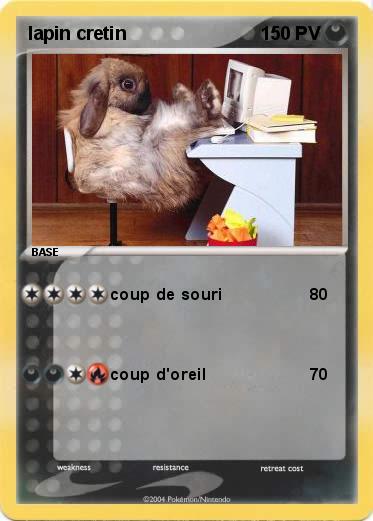 Pokemon lapin cretin