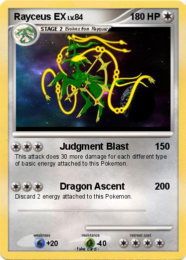 Pokemon Rayceus EX