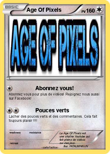 Pokemon Age Of Pixels