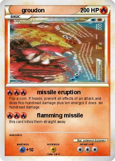 Pokemon groudon
