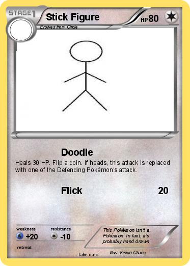 Pokemon Stick Figure