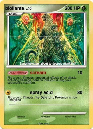 Pokemon biollante