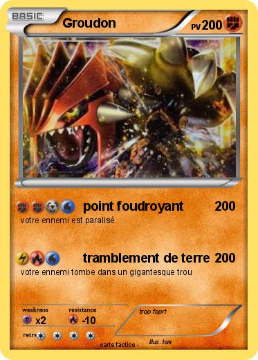 Pokemon Groudon