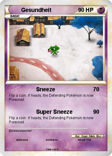 Pokemon Gesundheit