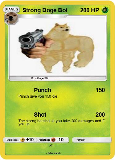 Pokemon Strong Doge Boi