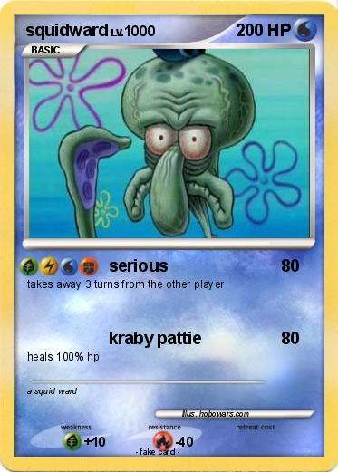 Pokemon squidward