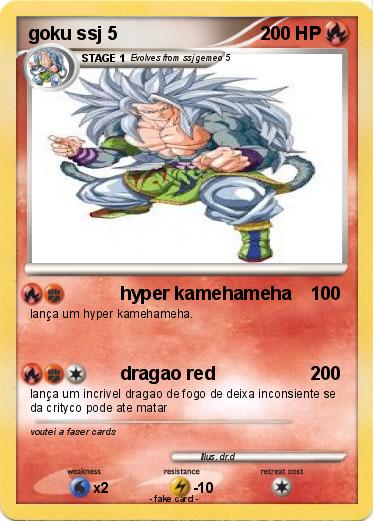 Pokemon goku ssj 5