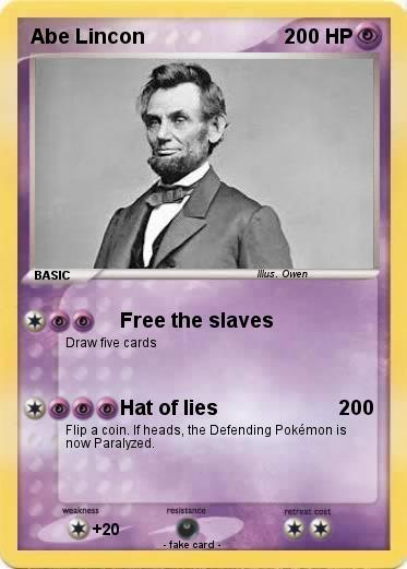Pokemon Abe Lincon
