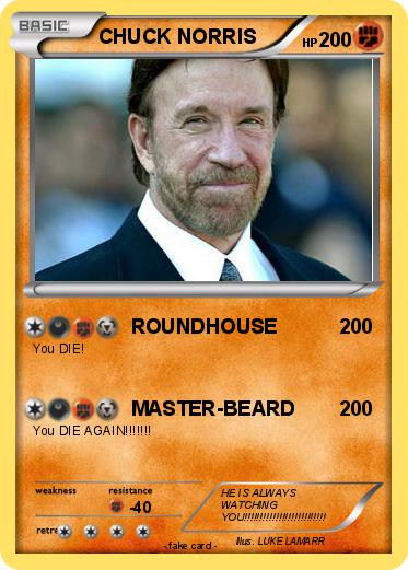 Pokemon CHUCK NORRIS