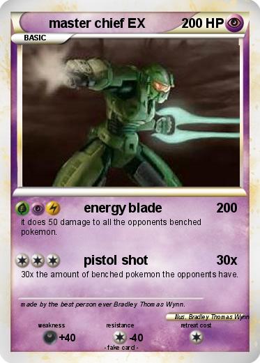 Pokemon master chief EX