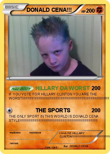 Pokemon DONALD CENA!!!