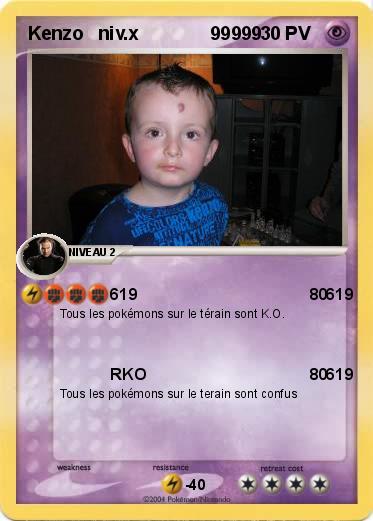 Pokemon Kenzo   niv.x              99999