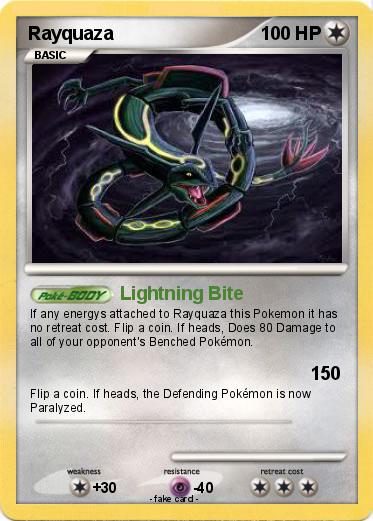 Pokemon Rayquaza