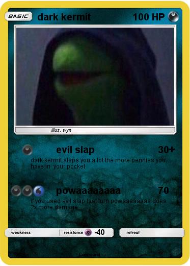 Pokemon dark kermit