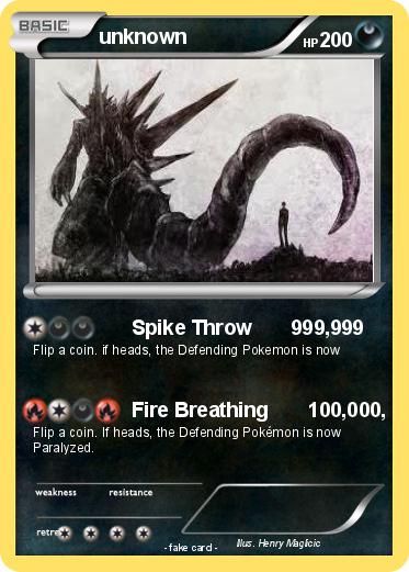 Pokemon unknown