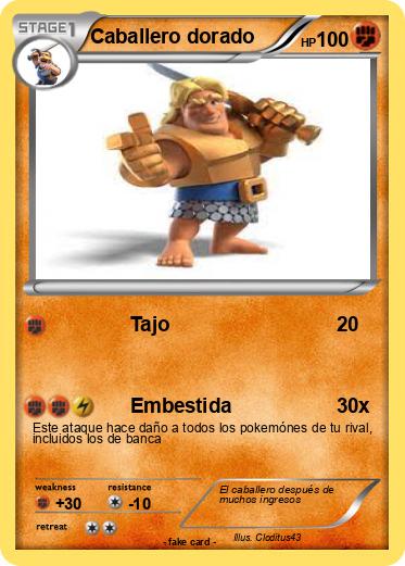 Pokemon Caballero dorado
