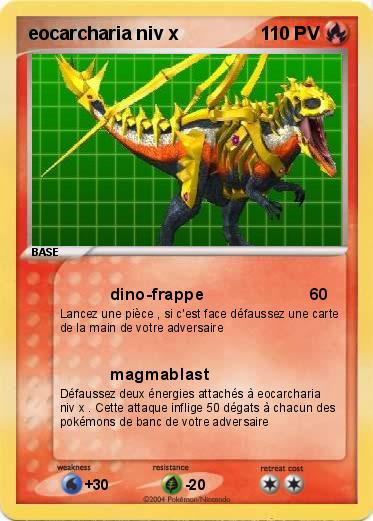 Pokemon eocarcharia niv x