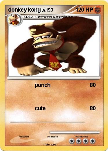 Pokemon donkey kong