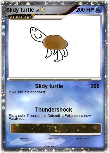 Pokemon Slidy turtle