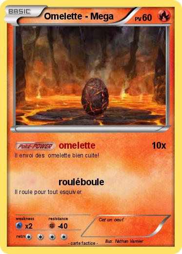 Pokemon Omelette - Mega