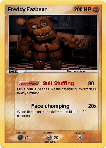Pokemon Freddy Fazbear
