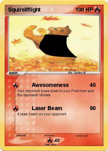 Pokemon Squirellflight