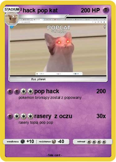 Pokemon hack pop kat