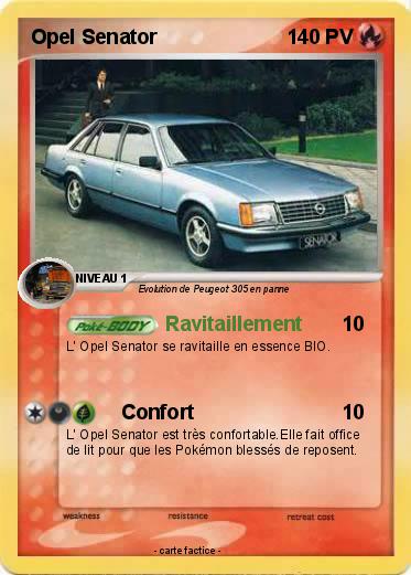 Pokemon Opel Senator