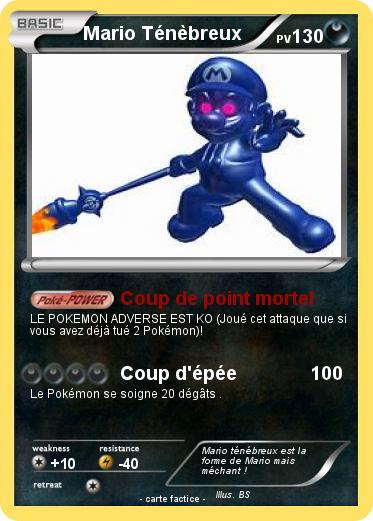 Pokemon Mario Ténèbreux