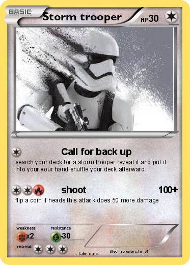 Pokemon Storm trooper