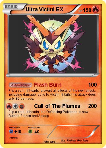 Pokemon Ultra Victini EX