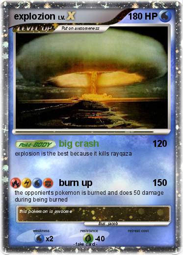 Pokemon explozion