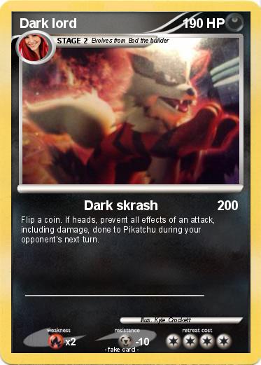 Pokemon Dark lord