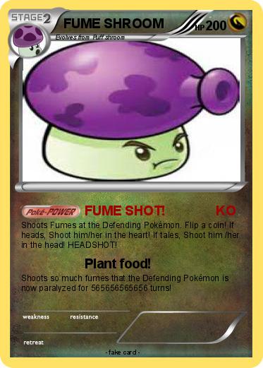 Pokemon FUME SHROOM