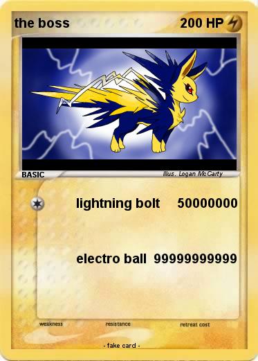 Pokemon the boss