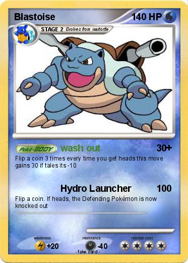 Pokemon Blastoise