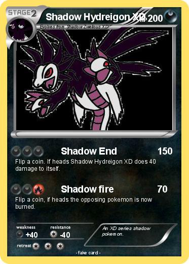 Pokemon Shadow Hydreigon XD