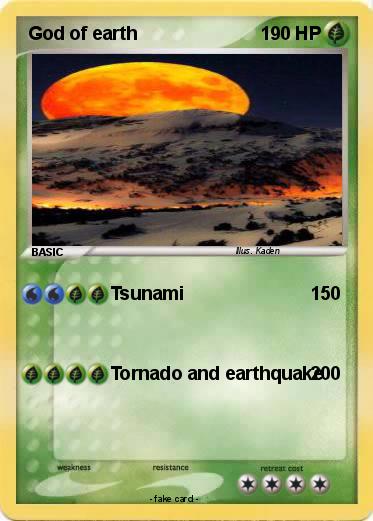 Pokemon God of earth