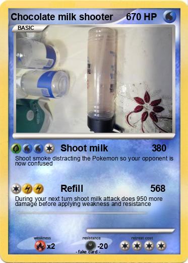 Pokemon Chocolate milk shooter     6