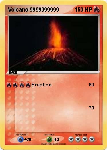 Pokemon Volcano 9999999999
