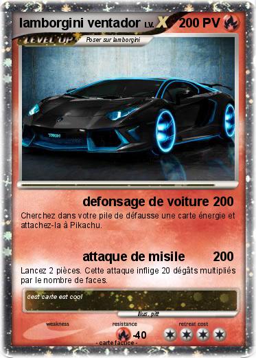 Pokemon lamborgini ventador