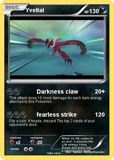 Pokemon Yveltal