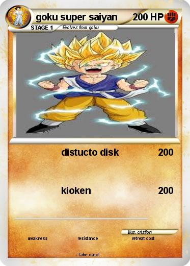Pokemon goku super saiyan