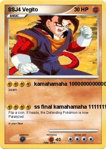Pokemon SSJ4 Vegito