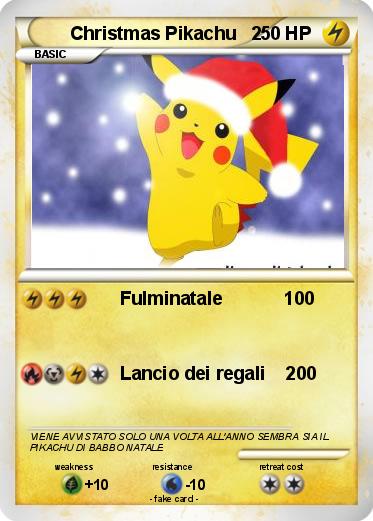 Pokemon Christmas Pikachu   2