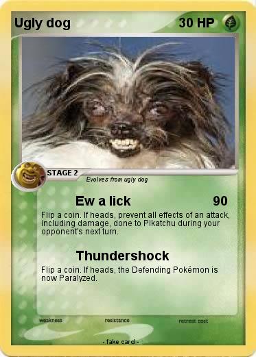 Pokemon Ugly dog