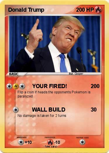 Pokemon Donald Trump
