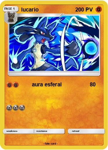 Pokemon lucario